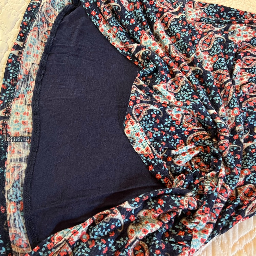 Matilda Jane Navy Print Womens Large Dress - Picture 7 of 7